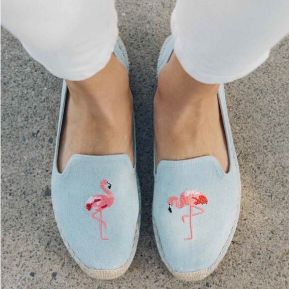 SOLUDOS Canvas Espadrilles Shoes - Picture 2 of 8